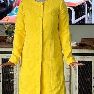 NWOT Venus Size Small Yellow Women's Coat